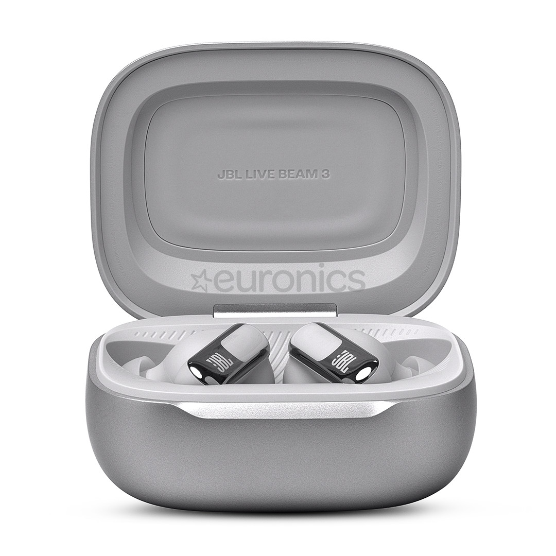 JBL Live Beam 3, silver - Wireless Headphones