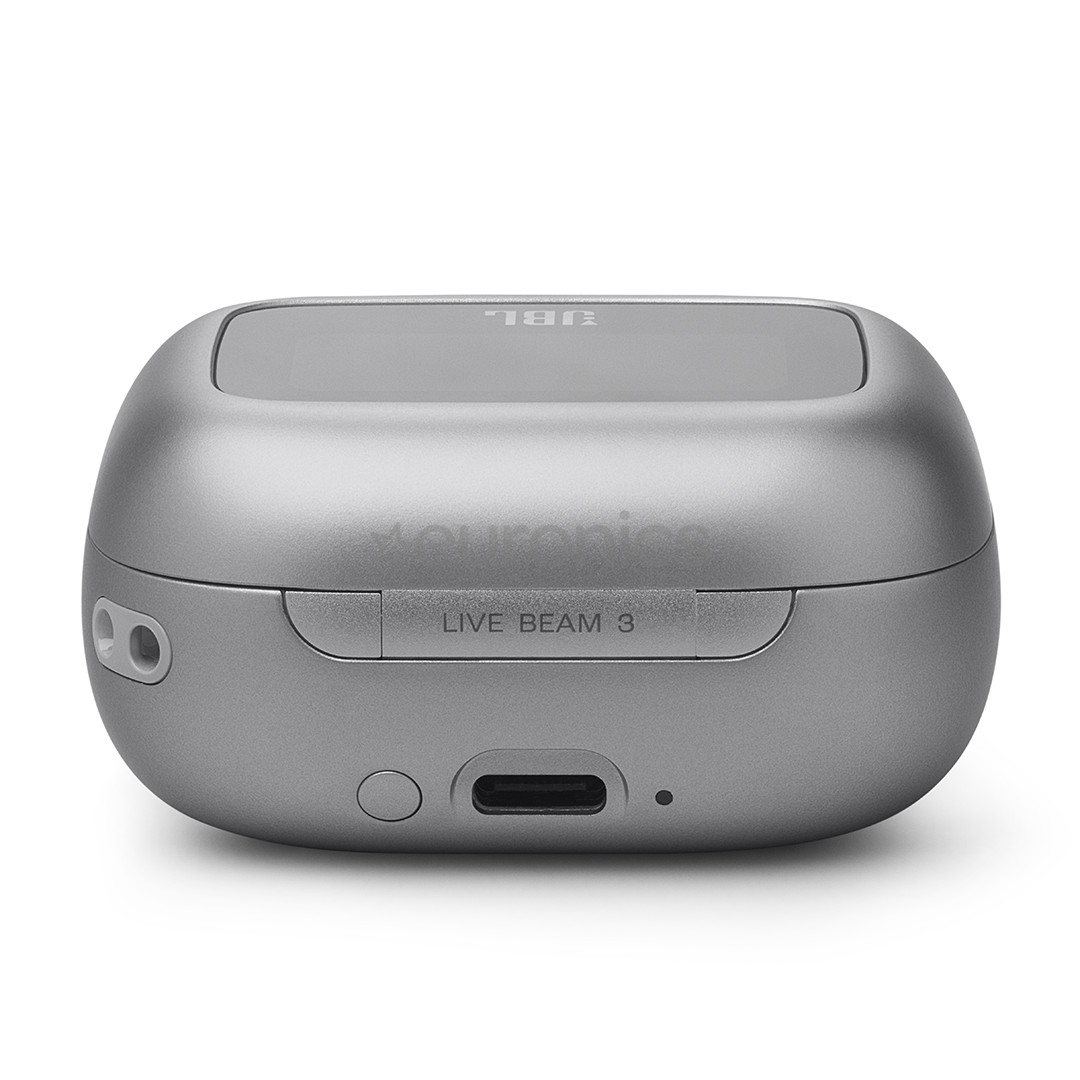 JBL Live Beam 3, silver - Wireless Headphones