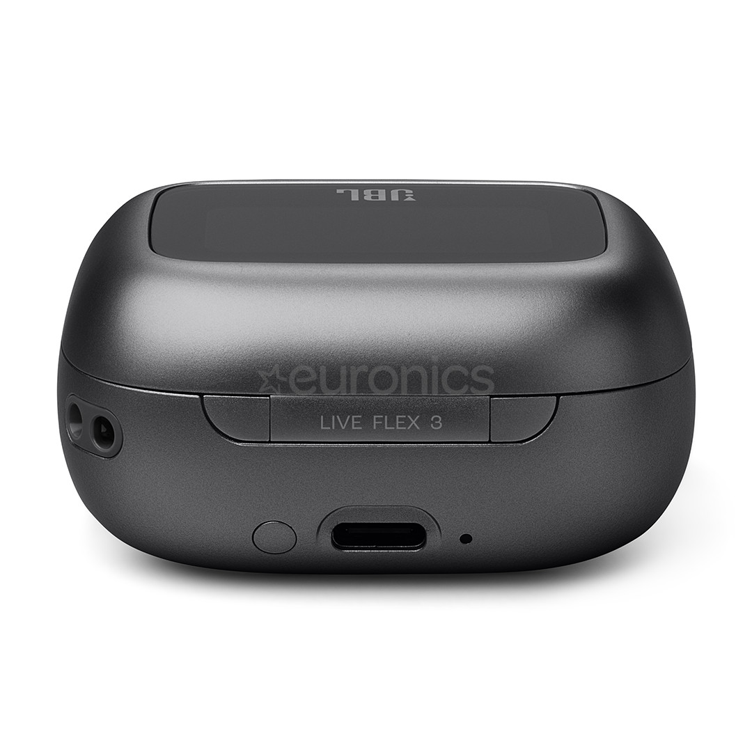 JBL Live Flex 3, melna - Bezvadu austiņas
