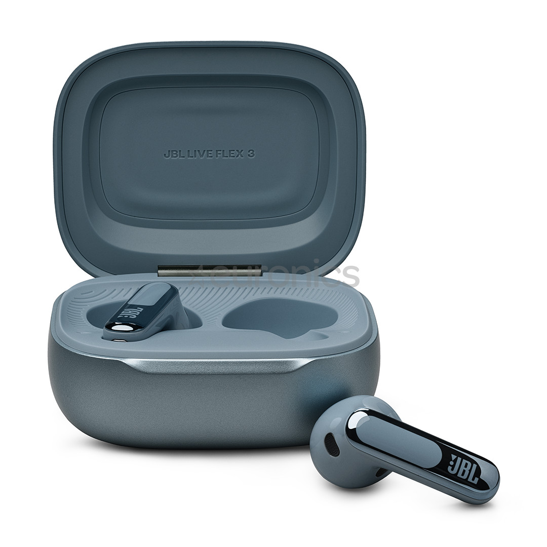 JBL Live Flex 3, zila - Bezvadu austiņas