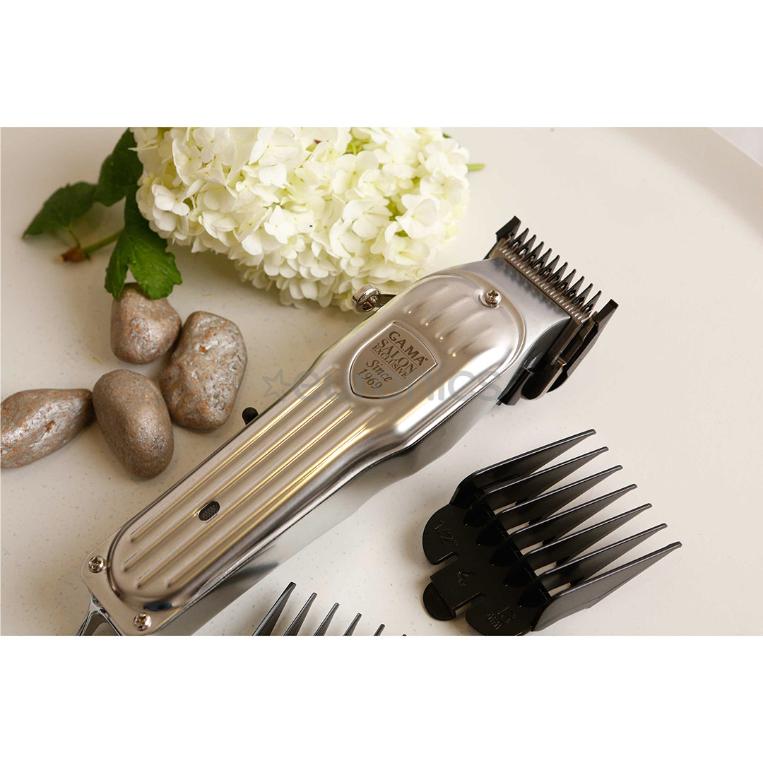 GA.MA CG Titanium, silver - Hair clipper