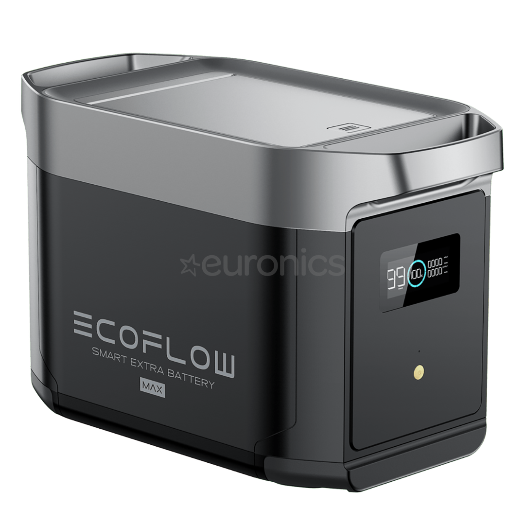 EcoFlow DELTA 2 Max Extra Battery, 2048 Wh - Power Station Extra Battery