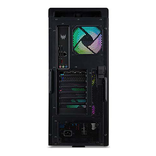 Acer Predator Orion 5000, i7, 32 GB, 2 TB, RTX4070 Super, melna - Dators