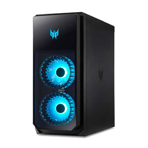 Acer Predator Orion 5000, i7, 32 GB, 1 TB, RTX4080 Super, melna - Dators