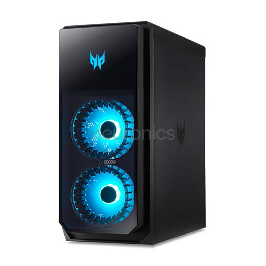 Acer Predator Orion 5000, i7, 32 GB, 1 TB, RTX4080 Super, melna - Dators