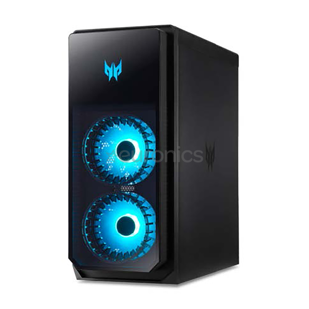 Acer Predator Orion 5000, i7, 32 GB, 1 TB, RTX4080 Super, melna - Dators