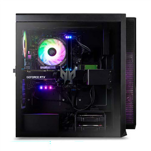 Acer Predator Orion 5000, i7, 32 GB, 1 TB, RTX4080 Super, melna - Dators