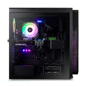 Acer Predator Orion 5000, i7, 32 GB, 1 TB, RTX4080 Super, melna - Dators
