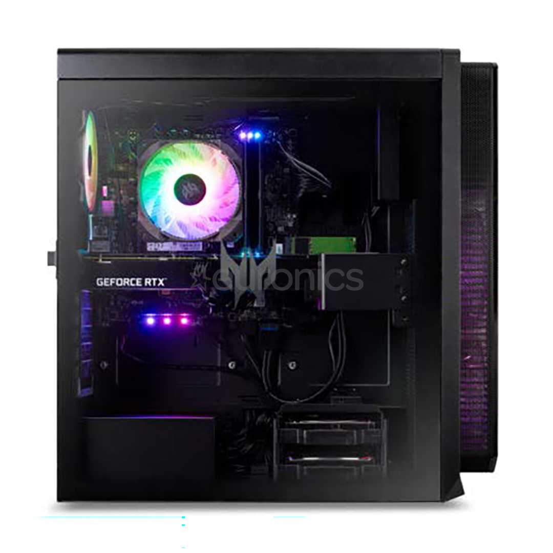 Acer Predator Orion 5000, i7, 32 GB, 1 TB, RTX4080 Super, melna - Dators