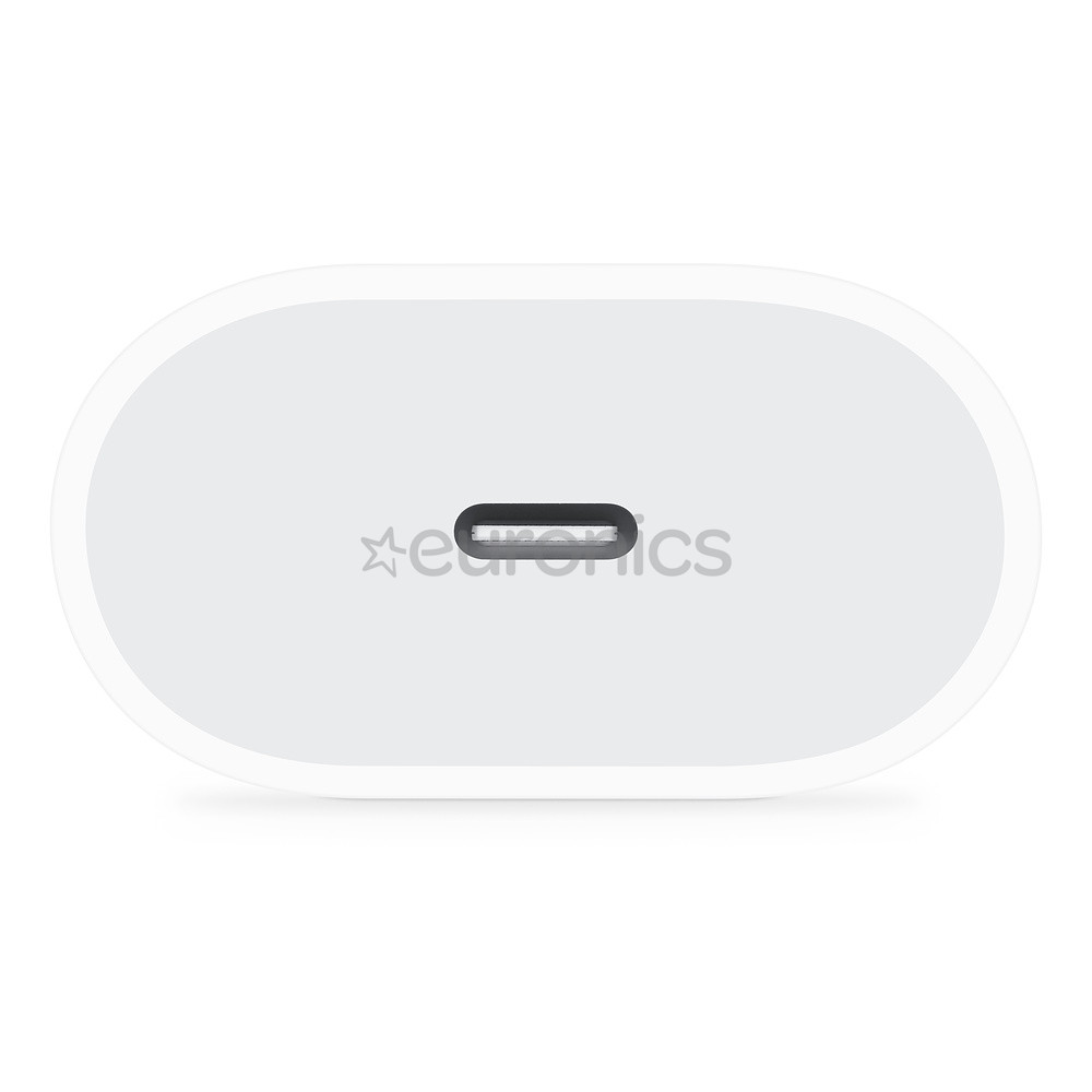 Apple USB-C Power Adapter, 20 Вт, белый - Адаптер питания