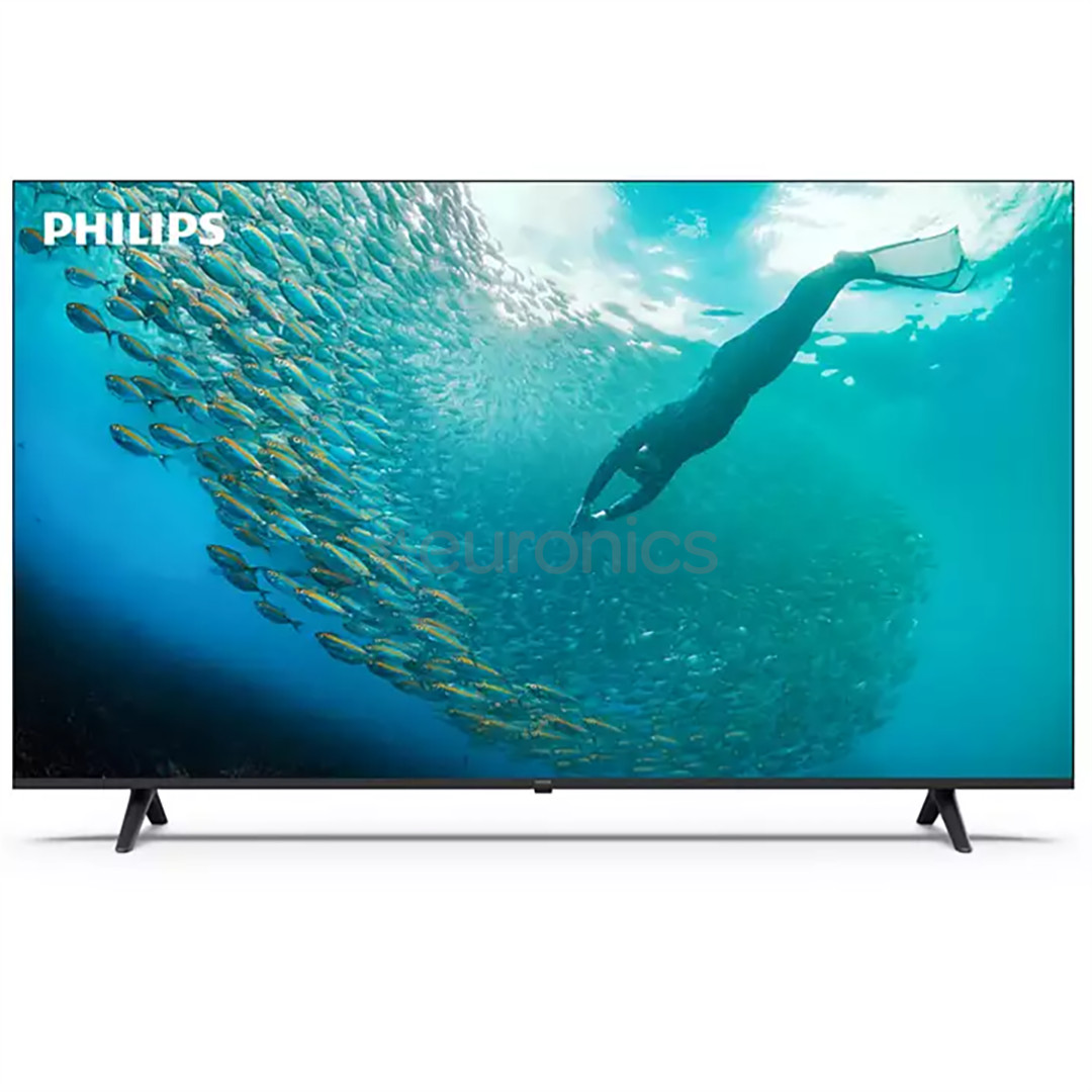 Philips PUS7009, 75'', 4K UHD, LED LCD, black - TV