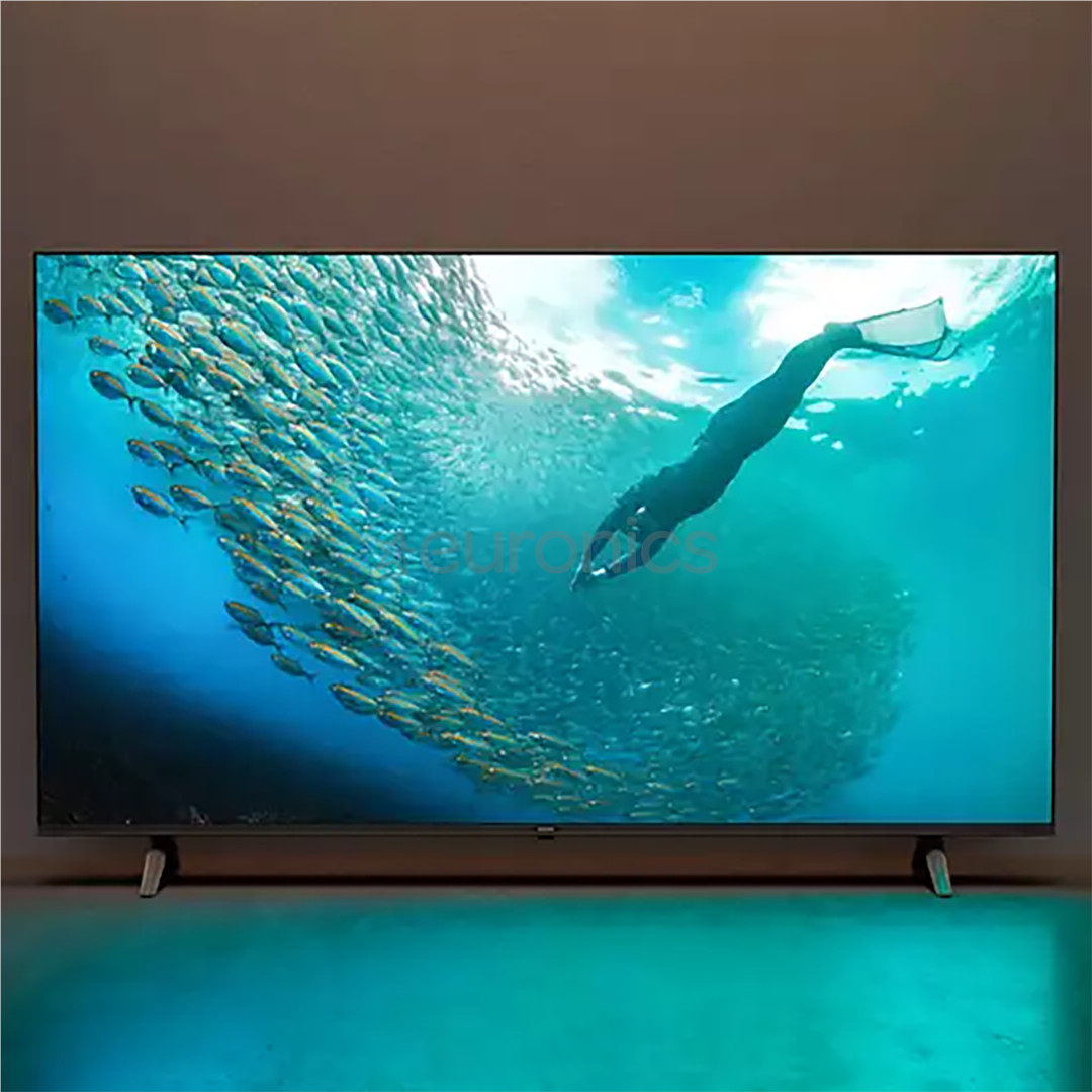 Philips PUS7009, 75'', 4K UHD, LED LCD, black - TV