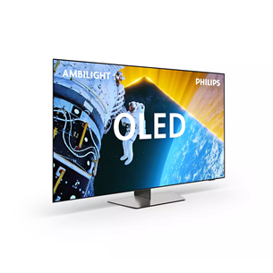 Philips OLED819, 55'', 4K UHD, OLED, sudraba - Televizors