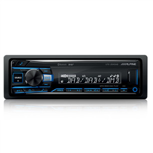 Alpine UTE-204DAB, black - Car stereo ALP-UTE-204DAB