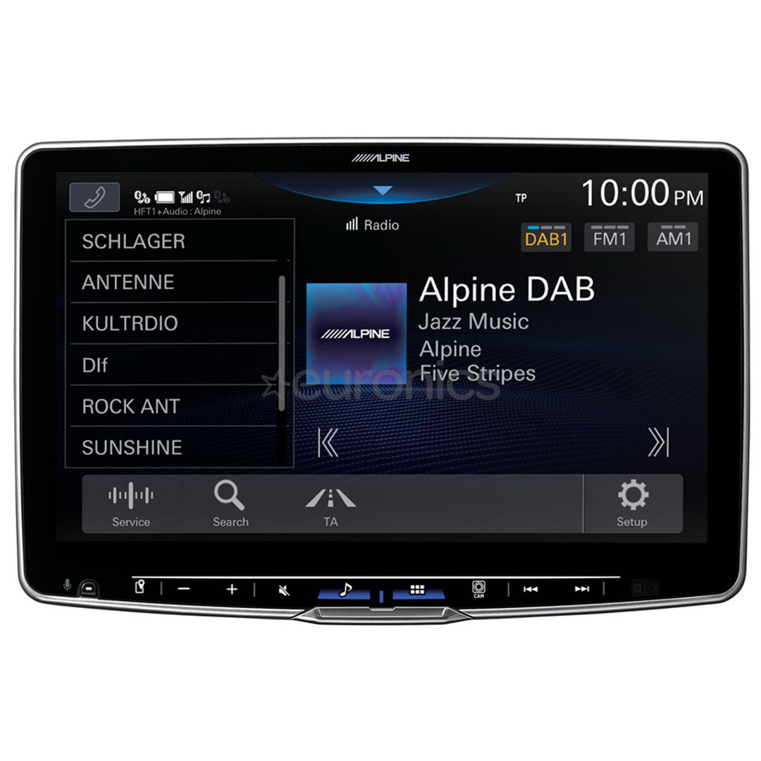 Alpine Halo 11, 11'', black - Car media centre