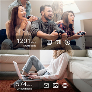 TP-Link Archer TX20U Plus, AX1800, WiFi 6, melna - Wi-Fi adapteris