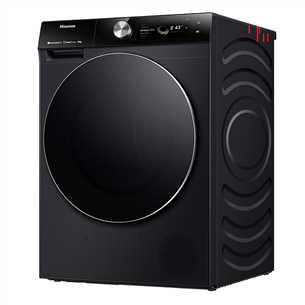 Hisense, 10 kg, dziļums 61 cm - Veļas žāvētājs