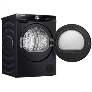 Hisense, 10 kg, dziļums 61 cm - Veļas žāvētājs