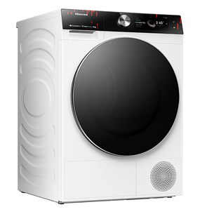 Hisense, 10 kg, dziļums 61 cm - Veļas žāvētājs