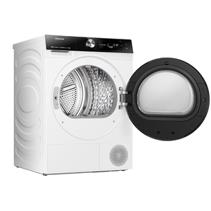Hisense, 10 kg, dziļums 61 cm - Veļas žāvētājs