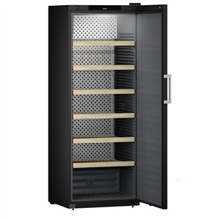 Liebherr GrandCru Selection, 324 бутылки, высота 211 см, черный - Винный шкаф
