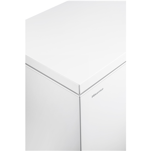 Hisense, 297 L, augstums 85 cm, balta - Lādes tipa saldētava
