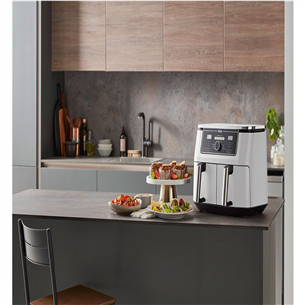 Ninja Foodi MAX Dual Zone, 9.5 L, 2470 W, white - Air fryer