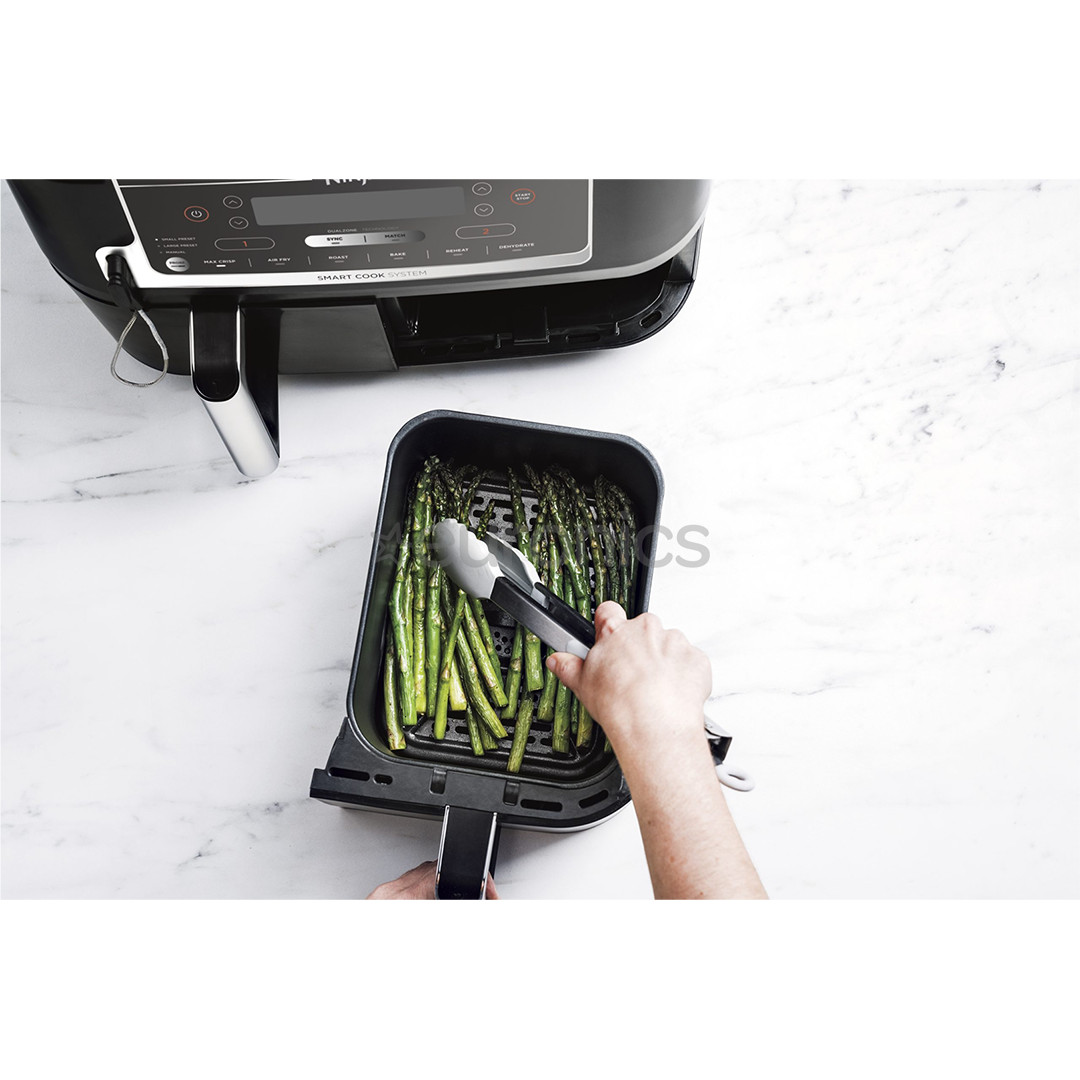 Ninja Foodi MAX Dual Zone, with probe, 9.5 L, 2470 W, black - Air fryer