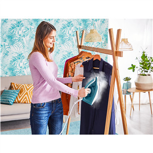 Tefal Express Easy, 2200 W, zila/balta - Gludināšanas sistēma