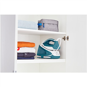 Tefal Express Easy, 2200 W, zila/balta - Gludināšanas sistēma