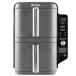Ninja Double Stack XL, 9.5 L, 2470 W, pelēka - Karstā gaisa friteris SL400EU