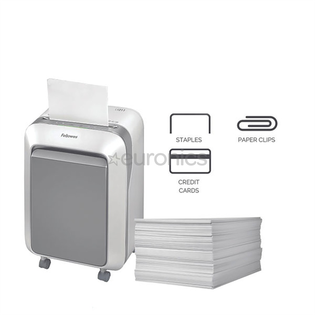 Fellowes Powershred LX211, balta - Papīra smalcinātājs