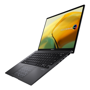 ASUS Zenbook 14, 14'', OLED, 2.8K, 90 Hz, Ryzen 5, 16 GB, 512 GB, ENG, melna - Portatīvais dators