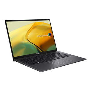ASUS Zenbook 14, 14'', OLED, 2.8K, 90 Hz, Ryzen 5, 16 GB, 512 GB, ENG, melna - Portatīvais dators