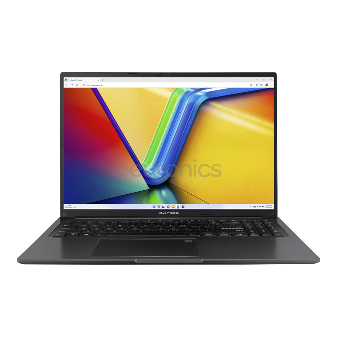 Asus VivoBook 16, 16'', IPS, WUXGA Ryzen 5, 16 ГБ, 512 ГБ, черный - Ноутбук