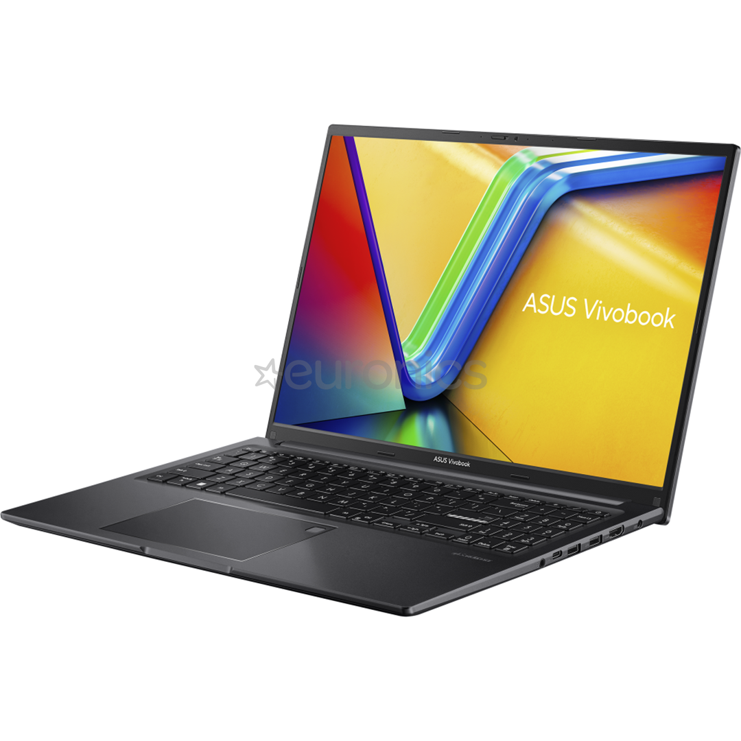 Asus VivoBook 16, 16'', IPS, WUXGA Ryzen 5, 16 ГБ, 512 ГБ, черный - Ноутбук