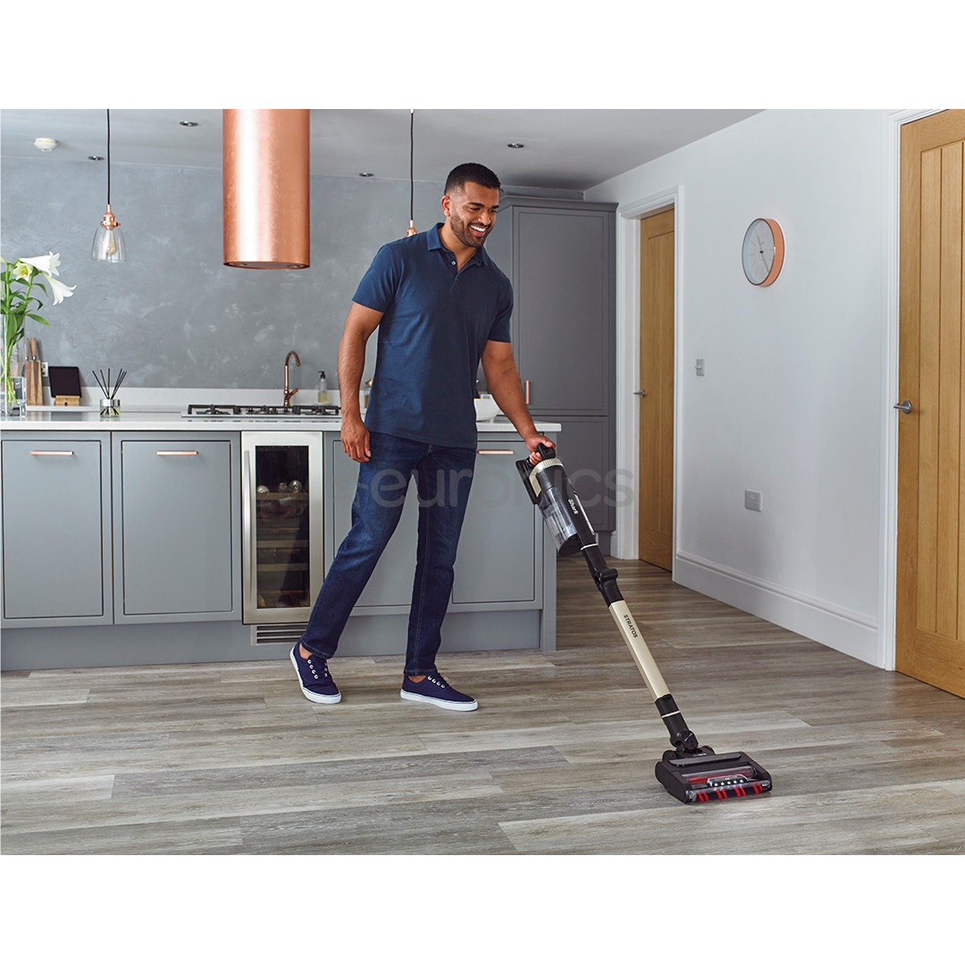 Shark Stratos Anti Hair Wrap Plus Pet Pro, tumši pelēka/vara - Bezvadu putekļu sūcējs