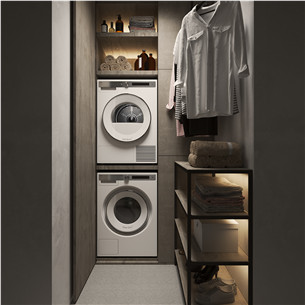 Asko, 11 kg, depth 76,9 cm - Clothes dryer