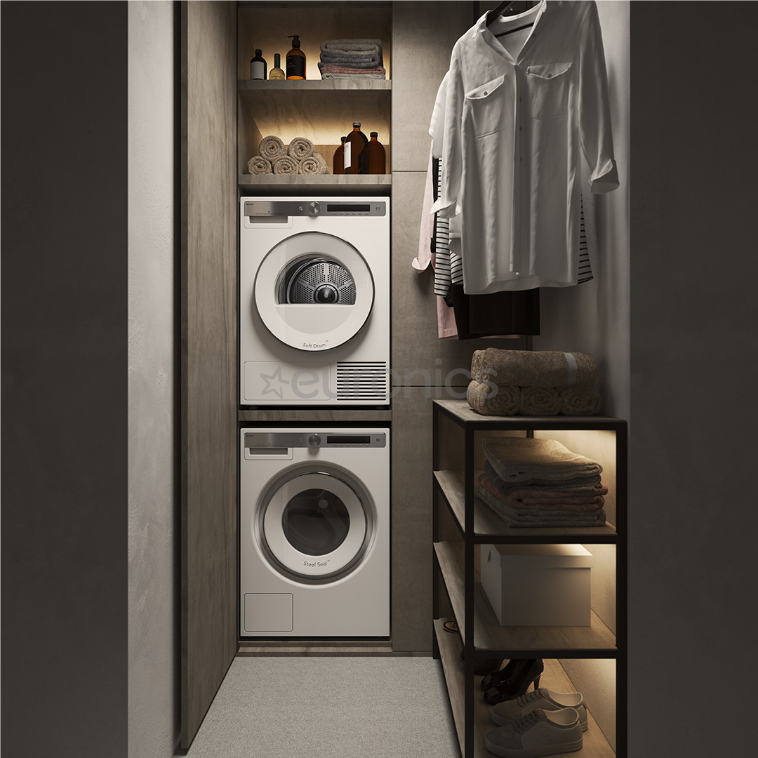 Asko, 11 kg, depth 76,9 cm - Clothes dryer