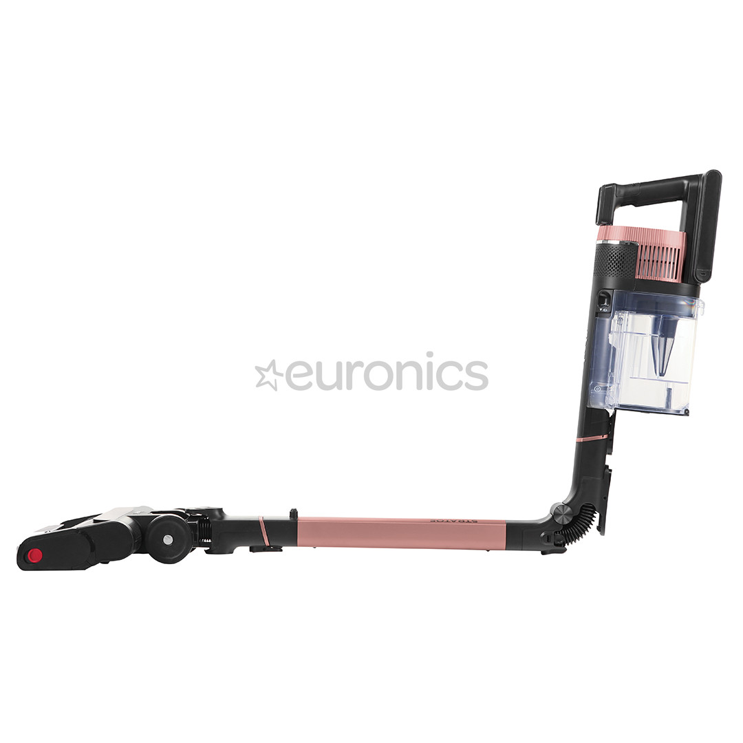 Shark Stratos Anti Hair Wrap Plus, tumši pelēka/rozā zelta - Bezvadu putekļu sūcējs