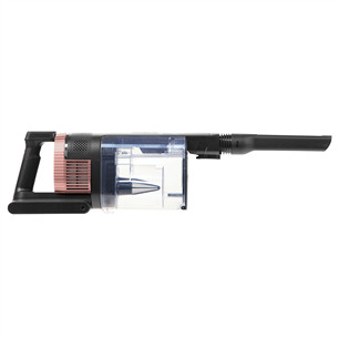 Shark Stratos Anti Hair Wrap Plus, tumši pelēka/rozā zelta - Bezvadu putekļu sūcējs