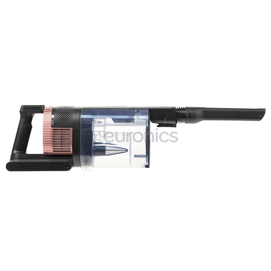 Shark Stratos Anti Hair Wrap Plus, tumši pelēka/rozā zelta - Bezvadu putekļu sūcējs