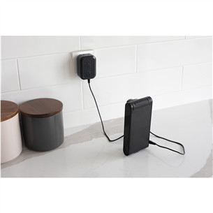 Shark Stratos Anti Hair Wrap Plus, tumši pelēka/rozā zelta - Bezvadu putekļu sūcējs