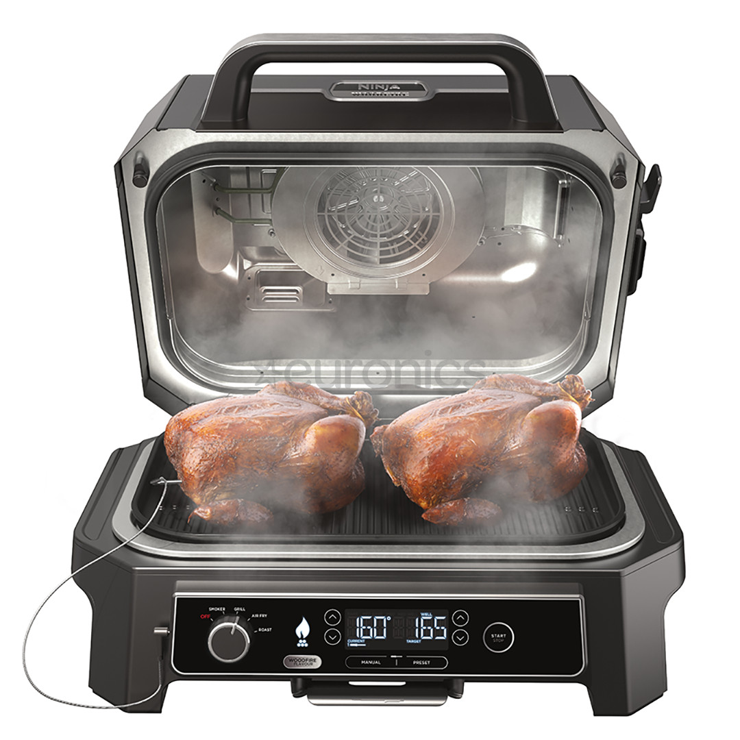 Ninja Woodfire Pro XL, melna - Elektriskais āra grils