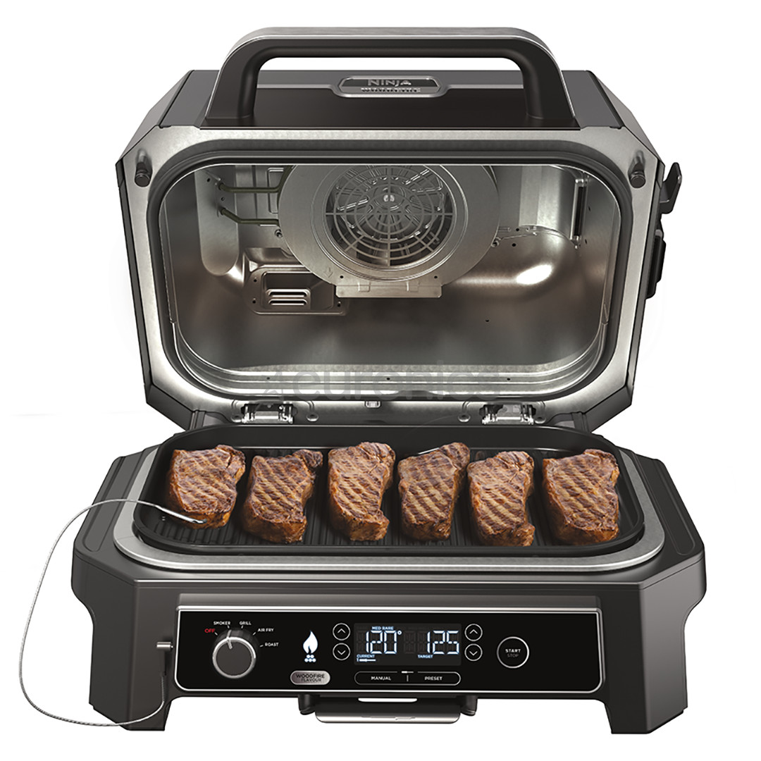 Ninja Woodfire Pro XL, melna - Elektriskais āra grils