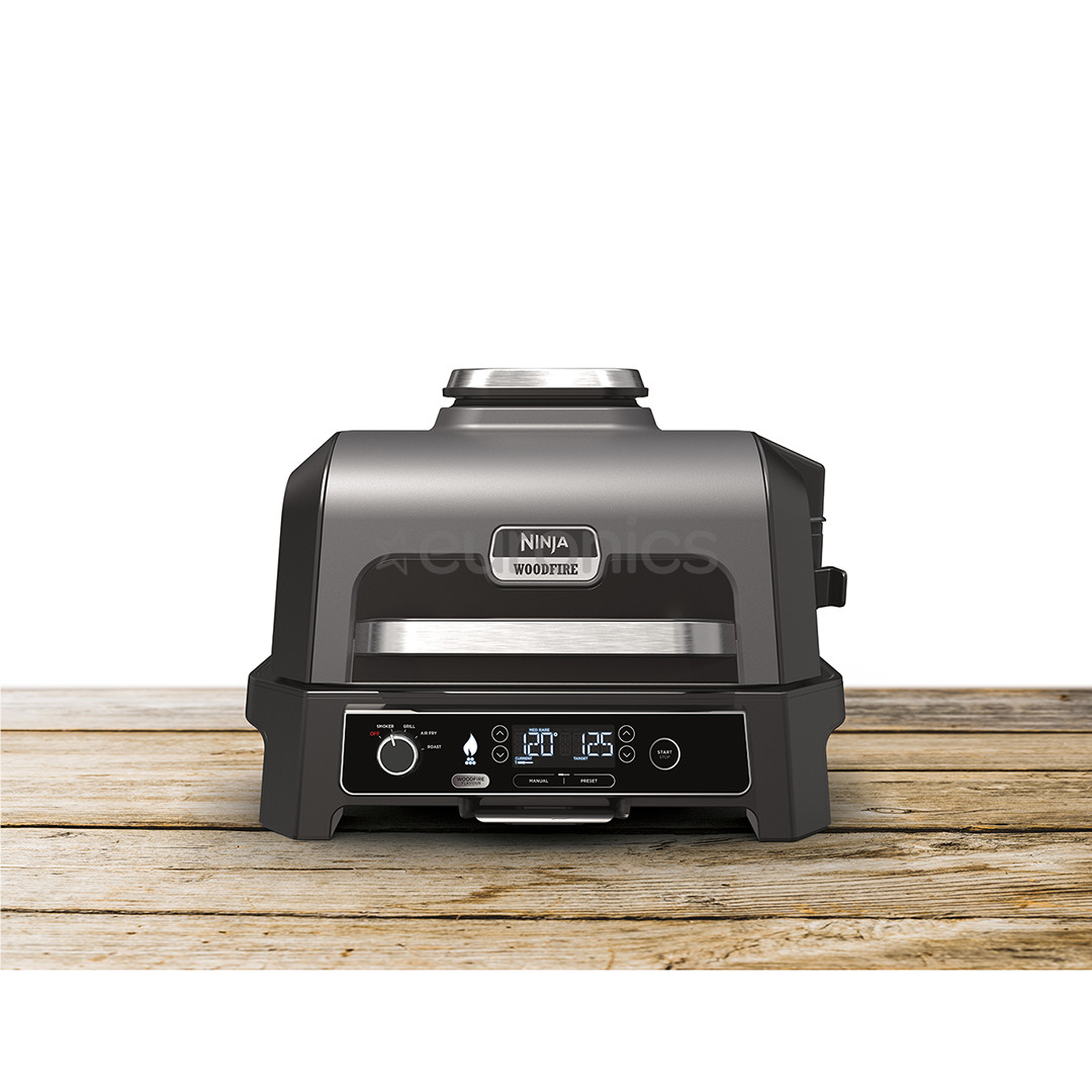 Ninja Woodfire Pro XL, melna - Elektriskais āra grils