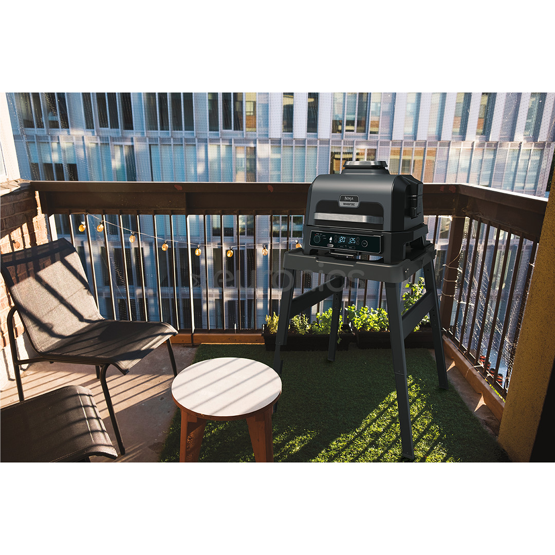 Ninja Woodfire Pro XL, melna - Elektriskais āra grils