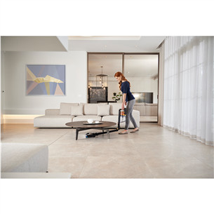 Shark Anti Hair Wrap, melna/vara - Bezvadu putekļu sūcējs