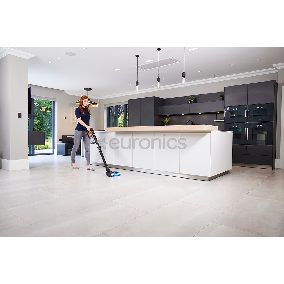 Shark Anti Hair Wrap, melna/vara - Bezvadu putekļu sūcējs