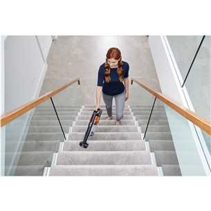 Shark Anti Hair Wrap, melna/vara - Bezvadu putekļu sūcējs